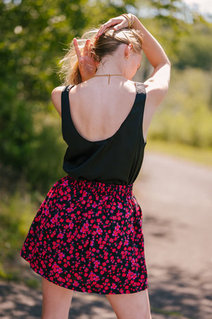 ORATORI blouse noire