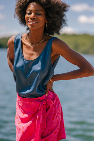 ORATORI blouse bleu ORATORI blouse bleu