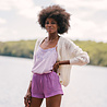 SHINNY short lilas SHINNY short lilas