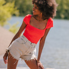 JENNIE top rouge JENNIE top rouge
