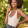 BERTHY top beige BERTHY top beige