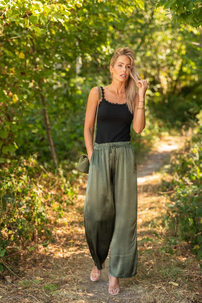 ROXANNE pantalon kaki ROXANNE pantalon kaki