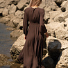 JAMY robe chocolat JAMY robe chocolat