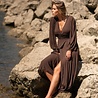 JAMY robe chocolat JAMY robe chocolat