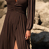JAMY robe chocolat JAMY robe chocolat