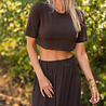 DAVIA t-shirt brun DAVIA t-shirt brun