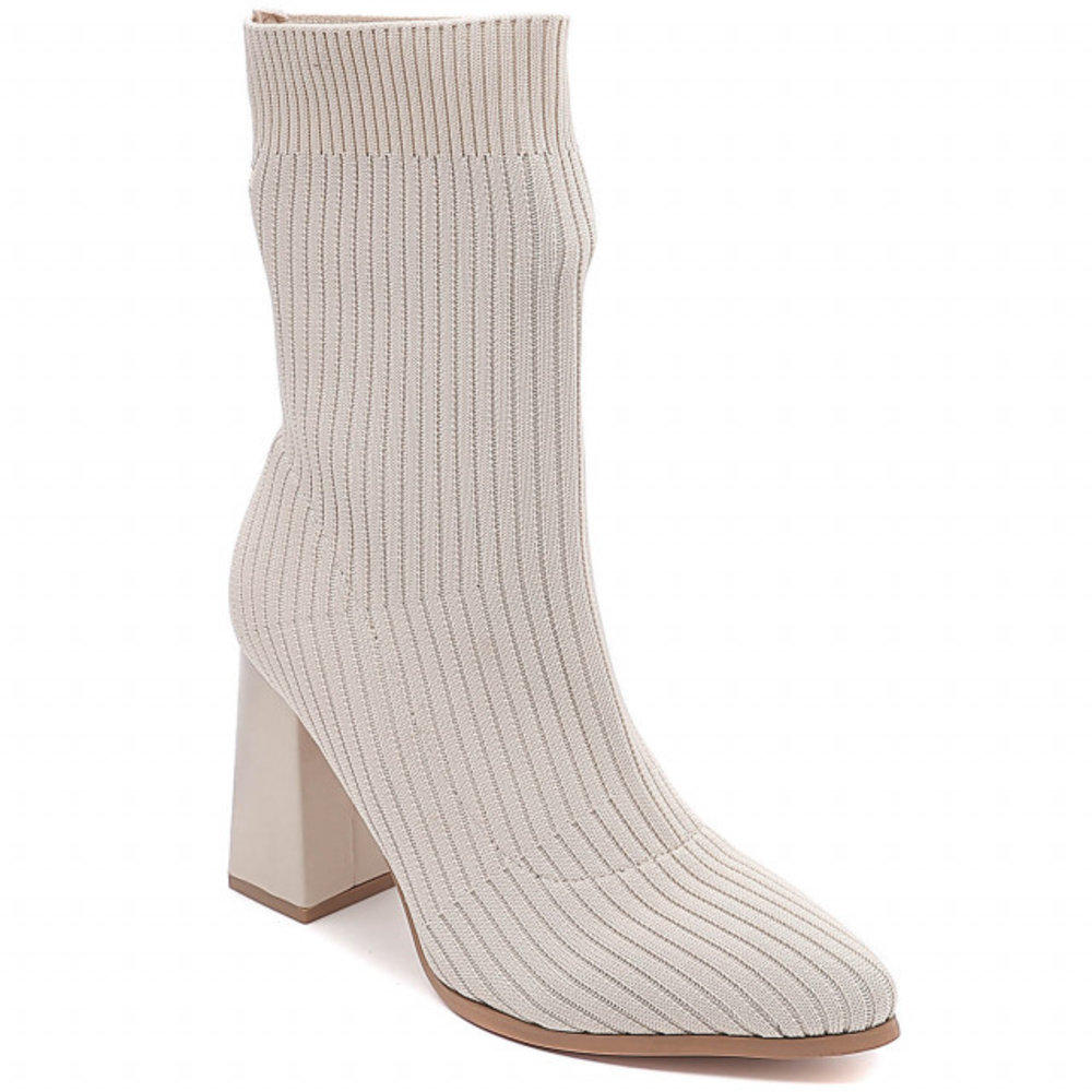 ROBIN bottines beiges