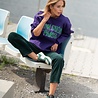 SOLANGE pantalon vert en velours SOLANGE pantalon vert en velours