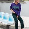 SOLANGE pantalon vert en velours SOLANGE pantalon vert en velours
