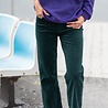 SOLANGE pantalon vert en velours SOLANGE pantalon vert en velours