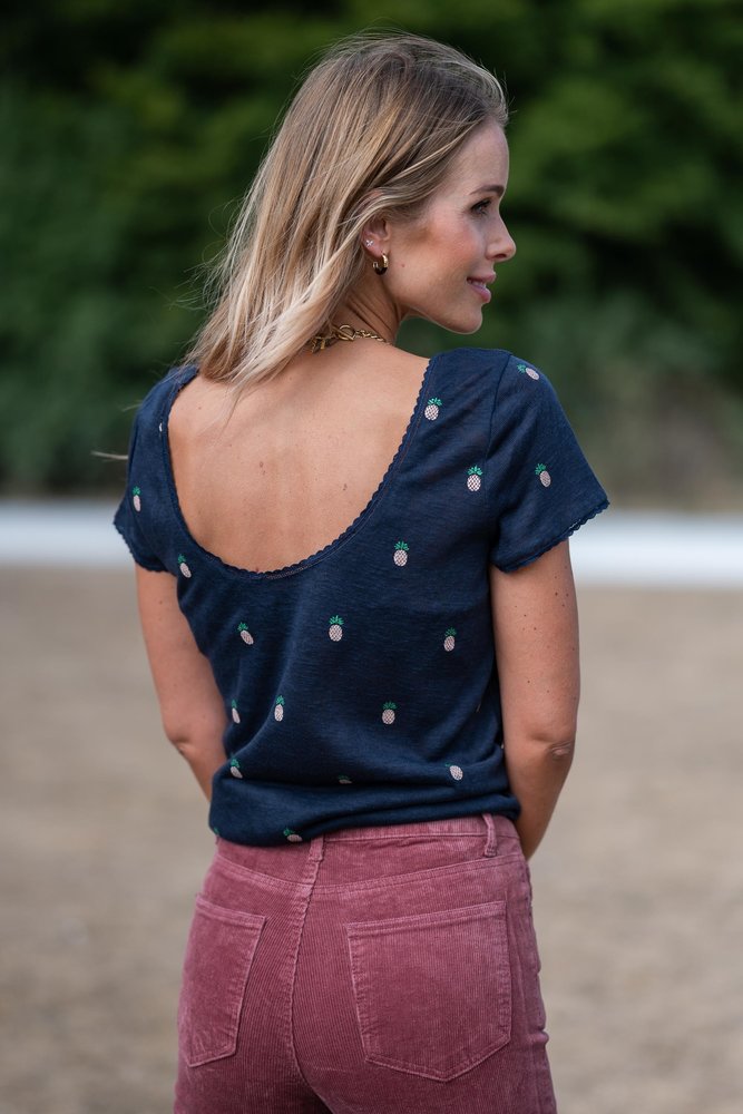 TAMMY t-shirt bleu TAMMY t-shirt bleu