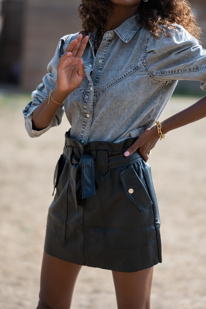 ADONIA jupe brune ADONIA jupe brune