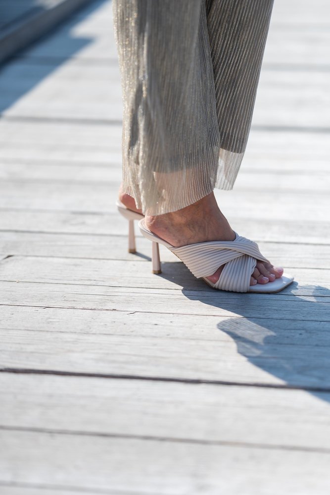 PHOENIX sandales beige