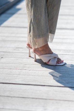 PHOENIX sandales beige