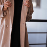 LAUREL manteau taupe LAUREL manteau taupe