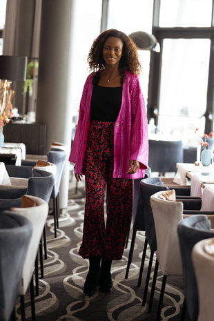 KALIE gilet fuchsia KALIE gilet fuchsia