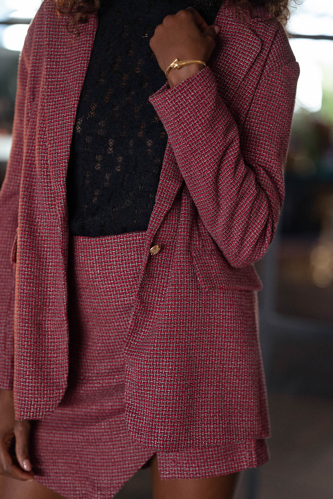 OXANA blazer rouge OXANA blazer rouge