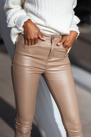 PAOLINA pantalon taupe PAOLINA pantalon taupe