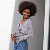 MADY blouse argentée MADY blouse argentée