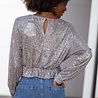 MADY blouse argentée MADY blouse argentée