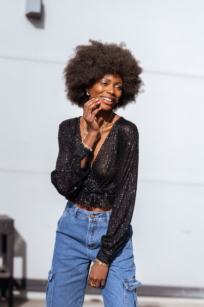 MADY blouse noire MADY blouse noire