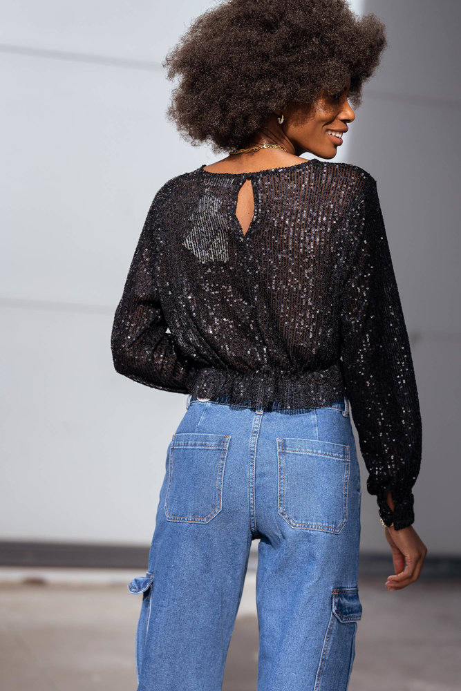 MADY blouse noire MADY blouse noire