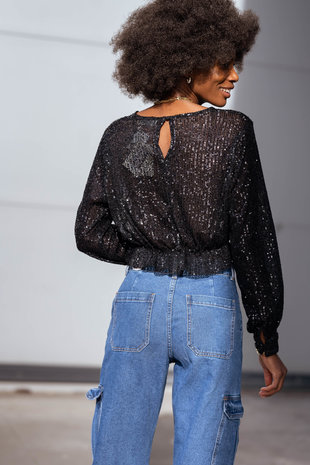 MADY blouse noire MADY blouse noire