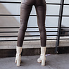 YILMA pantalon chocolat YILMA pantalon chocolat