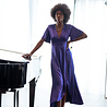 CHRISTIE robe violette CHRISTIE robe violette
