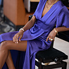 CHRISTIE robe violette CHRISTIE robe violette