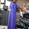 CHRISTIE robe violette CHRISTIE robe violette