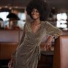 VITRA robe dorée VITRA robe dorée