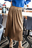 SOLENE jupe marron