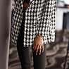 JUNE blazer noir et blanc JUNE blazer noir et blanc