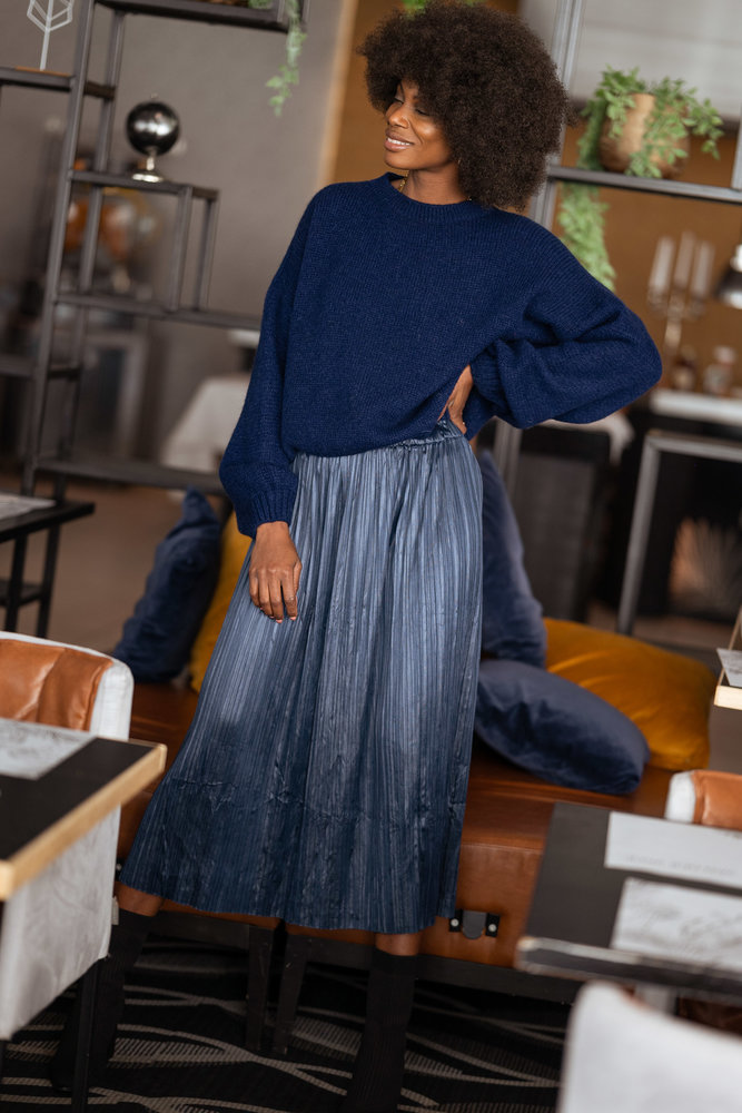 SOLENE jupe marine SOLENE jupe marine