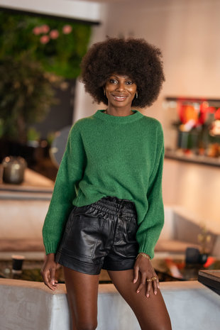 HUGO short en simili noir HUGO short en simili noir