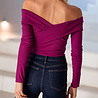 HIRA blouse mauve HIRA blouse mauve