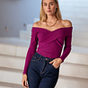 HIRA blouse mauve HIRA blouse mauve