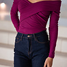 HIRA blouse mauve HIRA blouse mauve