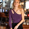 MICHELA blouse violette MICHELA blouse violette