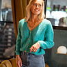 SASSARI gilet turquoise SASSARI gilet turquoise