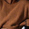 LOAS pull taupe foncé LOAS pull taupe foncé