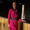 PIPPA robe fuchsia PIPPA robe fuchsia