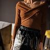 HIRA blouse camel HIRA blouse camel