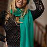 MEGHAN écharpe verte MEGHAN écharpe verte