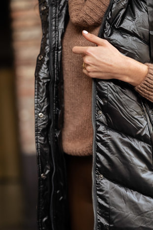 INNA doudoune noire sans manches