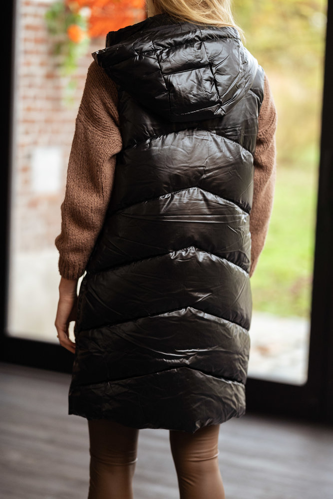 INNA doudoune noire sans manches