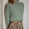 LAURETTA pull vert d'eau LAURETTA pull vert d'eau