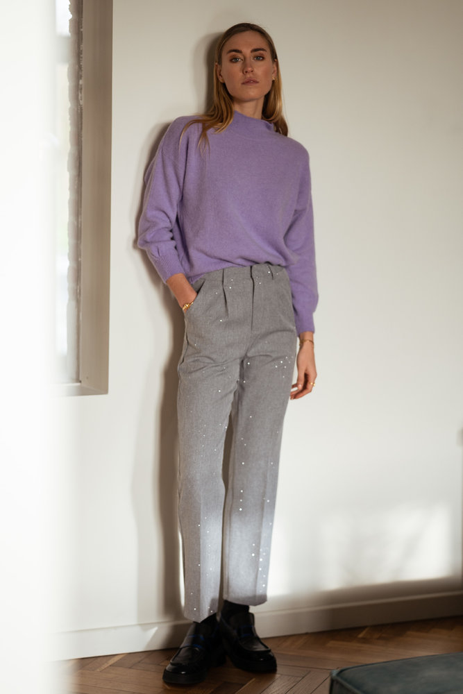 LAURETTA pull lavande LAURETTA pull lavande