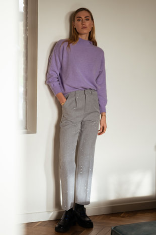 LAURETTA pull lavande LAURETTA pull lavande